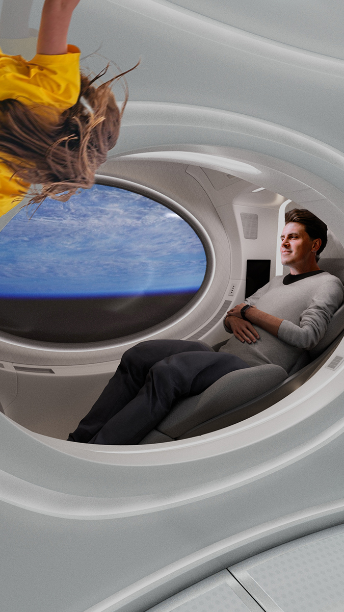 Crew Pods external